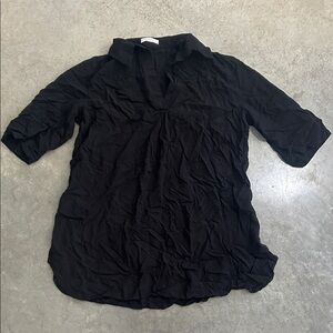 Elegant Black Women's Top